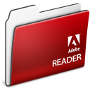 Adobe Reader 8 Folder Icon 128x128 png